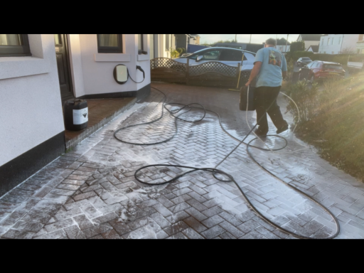 Chemical Driveway Cleaning Cardiff Chemical driveway cleaning treatment in Cardiff